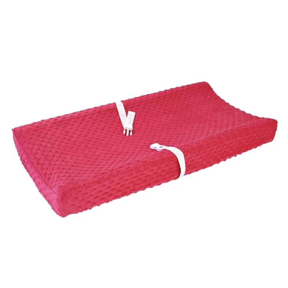 Carters Embossed Changing Pad Cover (Hot Siren Pink)